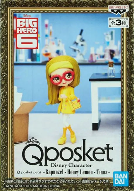 Banpresto Disney 迪士尼 BIG HERO 6 Honey Lemon Qposket petit 迷你版 公主 景品